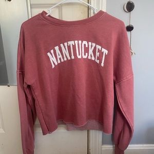 Nantucket Long Sleeve Crop Shirt